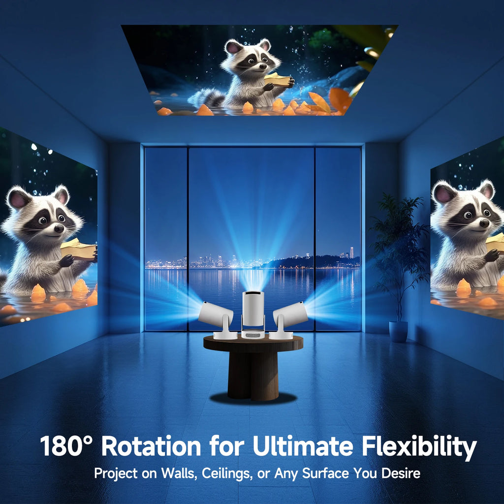 Mag cubic Projector HY300 PRO Cinema Outdoor Projector
