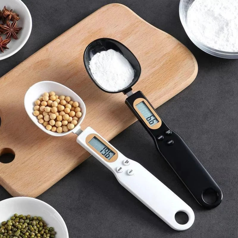 1pcs Electronic Measuring Spoon Scale Kitchen Tools Portable Electronic Scale LCD Digital Measuring Food Digital Spoon Scale